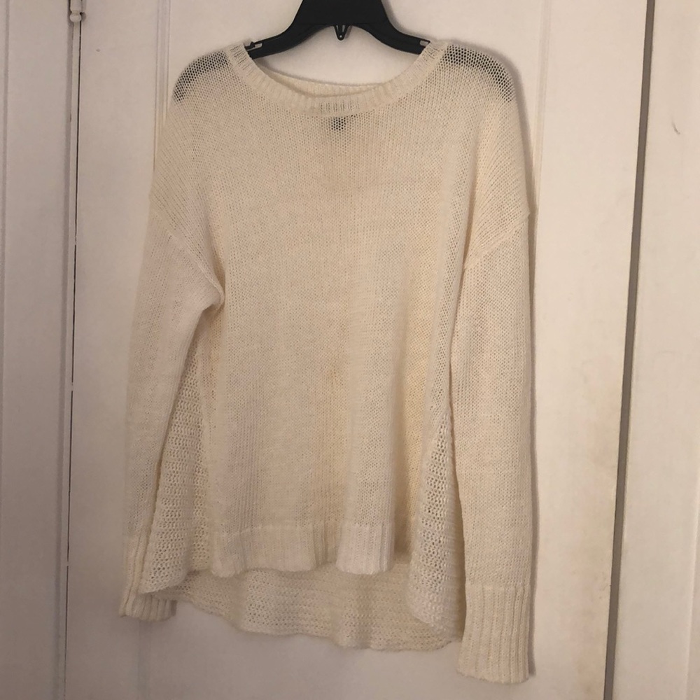 J. Crew Open Knit Sweater